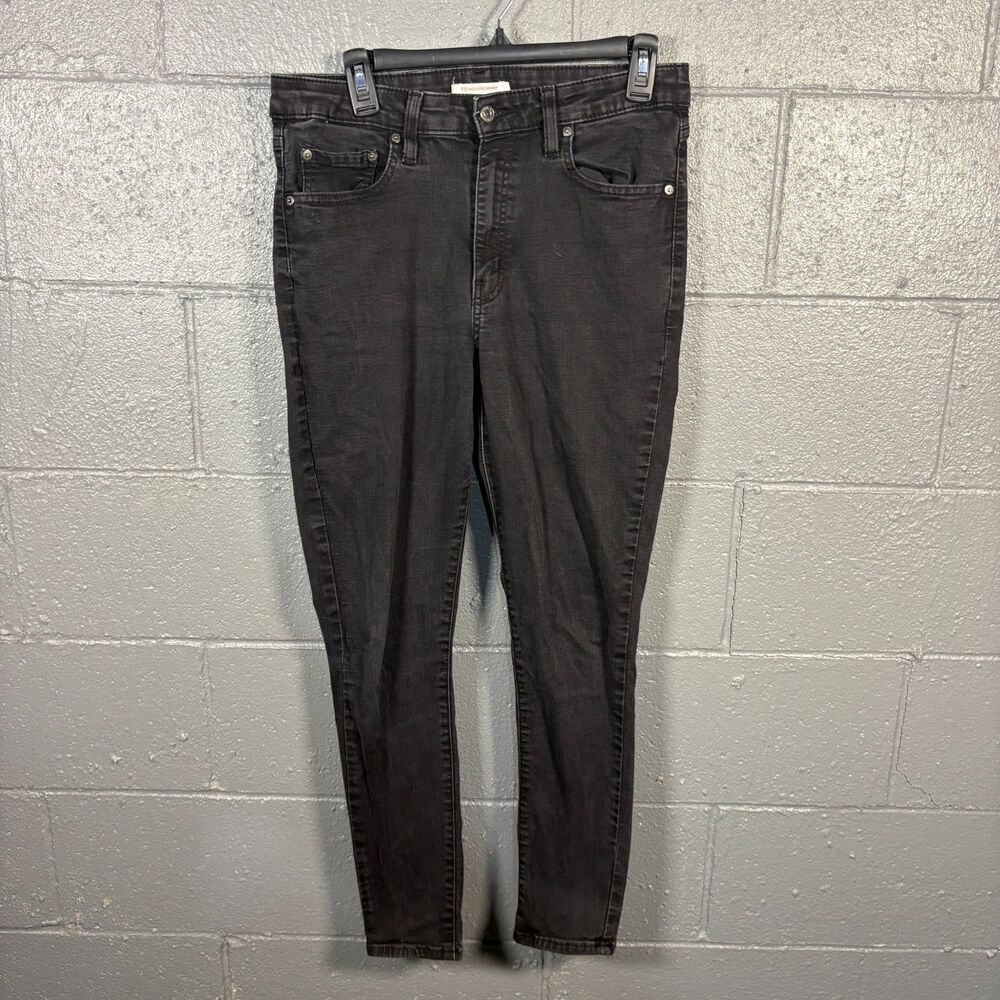 Levi’s 721 Women’s 31 High Rise Skinny Black Stretch Denim Jeans